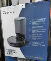 Ecovacs DEEBOT OZMO T8+ Robot Vacuum Cleaner & Mop Combo Auto-Empty OZMOT8+
