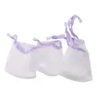 PE Mesh Soap Bags Multicolor Mesh Bags Exfoliating Soap Drawstring Accessories