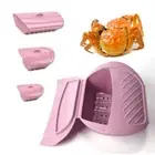 Silicone Steamer Case With Lid For Microwave Including Multi-purpose Tray Steame
