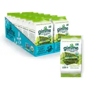 Gimme Organic Roasted Seaweed Snacks Variety Pack Keto Vegan Gluten Free 12ct