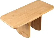 Wooden Meditation Stool Portable Yoga Bench for Office Home Kneeling Wooden Seat Aesthetic Bamboo Craft