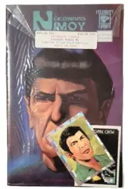 New Vintage Leonard Nimoy Unauthorized Biography #1 Star Trek Spock 1992 Comic