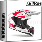 AIROH HELMET CROSS MOTORBIKE AV3SA55 AVIATOR 3 SABER RED GLOSS SZ. M