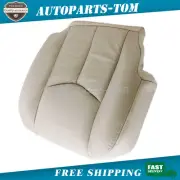 Leather Passenger Bottom AC Seat Cover Light Tan For 2003-2006 Cadillac Escalade