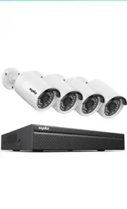 Sannce Wireless CCTV Camera System, Outdoor Security IP Cameras with P2P