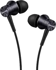 1MORE Piston Fit In Ear Headphones with Microphone, 3.5mm Wired Earphones, Noise Isolation, Balance Sound, Phone Control With Button, Headphones For Smartphone/PC, Black