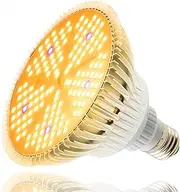 100W LED Grow Light Bulb, Full Spectrum 150 LEDs Growing Light Bulbs for Indoor Plants, E26 E27 Base 160 Degree Plant Grow Lamp for Flower Hydroponic Seed Organic Growing Greenhouse Plant