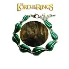 Lord of the Rings Elven Leaf Charm Bracelet Movie Series Jewelry Multi Charms