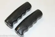 Bicycle Handlebar Grips Old School Dragster Vintage Retro Road Bike Black 110mm