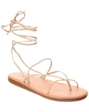 Ancient Greek Sandals String Flip Flop Leather Sandal