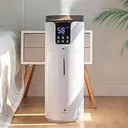 Humidifiers Large Room bedroom home 16L Top Fill Cool Mist Ultrasonic Humidifier Whole House 1000 sq. ft, Quiet 1000mL/h Output with 360° Mist Tube for Office Workshop Greenhouse, School