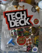 Tech Deck SPIN MASTER SANTA CRUZ RARE Finger Skateboard NEW NEW