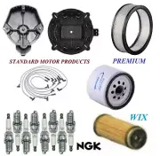 Tune Up Kit Filters Cap Spark Plugs Wire For CHEVY IMPALA V8 5.7L; GAS 1980-1985