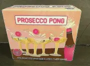 Prosecco Pong Drinking Game 12 Glass/3 Ping SET Champagne Bachelorette New Years