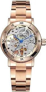 [DAXIAOYU] Luxury Tourbillon Mechanical Watch for Men Waterproof Luminous Date Week Stainless Steel Hollow Watches Men's