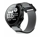 WASSUP for Nylon Garmin Forerunner 735XT/Forerunner 235 Smartwatch Band Forerunner 630/620 Strap Approach S6 Watchband-Grey