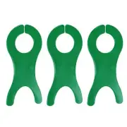 15pcs Winding Plate Board 10 x 4.8cm Thread String Winder Plate, Green