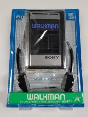 NEW SEALED Sony Walkman WM-F41 Cassette Tape Player AM/FM Vintage -Made Japan