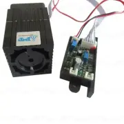 Focusable 12V 200mW 532nm green laser module TTL continuous work Steady working