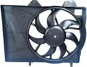 TULKUCBZBP Water Tank Radiator Cooling Fan Assembly 1610781580 980166680 Compatible with Peugeot 207 207CC 1007 2008 301208 Compatible with Citroen DS3 C2 C3 C4 Car Fan and kit