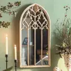 Arch Mirror Arched Baroque Style Wall Mirrors French Provincial Home Decor 130cm