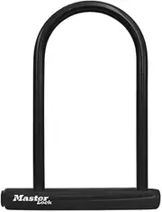 Master Lock 8170D U Lock, 6-1/8 in. Wide, Black
