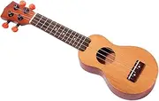 Parliky Mini Ukelele Spruce/sapele Rosewood Solid Top Hawaiian Soprano Travel Size Boys and Girls Learning Instrument