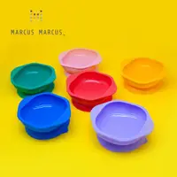 在飛比找ETMall東森購物網優惠-【MARCUS&MARCUS】動物樂園矽膠防漏幼兒學習吸盤碗