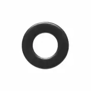 Pinnacle M5 Black Flat Washer - 12 Pack