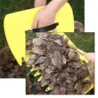 Leaf Claws Soft Yard Leaf Rake Comfortable Serrated for Clippings Shrubs Garbage