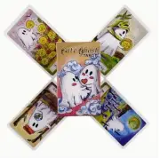 Tarot Cards Adorable Ghost Funny Cute Oracle Cards Halloween Fortune Telling