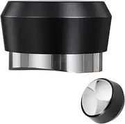 53.3mm Coffee Gravity Distributor, MATOW Espresso Adaptive Distribution Tool Compatible with Breville 54mm Portafilter, Auto Leveling Distributor with Stainless Steel Two Sided Convex Base