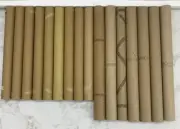 16 Asstd brown Clean Paper Cardboard Rolls Tubes - School Church Crafts _ DIY