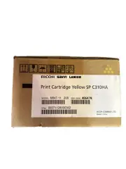 OEM RICOH SP C310HA 406478 Yellow Toner Print Cartridge
