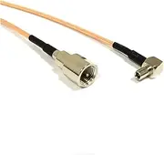 ROBAUN Modem TS9 Right Angle to SMA/FME/F/TNC Male Female Pigtail Cable RG316 15cm Wire Terminals Connector(FME Male,100cm)