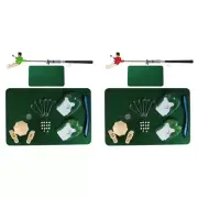 Golf Game Set Putting Mat Indoor Outdoor Putting Green Practice Training Aids