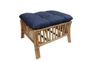 CR Hampton Rattan Footstool
