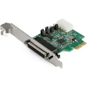 StarTech.com Multiport Serial Adapter - PCI Express 1.1 - 4 x DB-9 RS-232 - Serial, Via Cable - 921.60 kbit/s