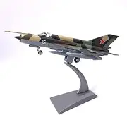 Replica Pre-Build Aircraf Scale Airplane Model 1:72 for Metal Alloy Soviet Classic Fighter Air Force MiG-21 Model Boy Teenager Enthusiast Adult Souvenir Collection Gift Collection Gift Display