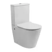 New ECT Jamie Rimless Wall Faced Toilet Suite Back Entry or Bottom Inlet S or P