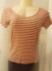 NEW VOLCOM BRING U BACK TEE T SHIRT TOP V NECK SMALL code S193