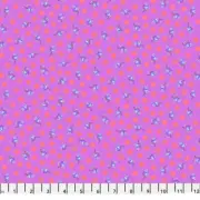 Patchwork Quilting Sewing Fabric Tula Pink Untamed Purple 50x55cm FQ