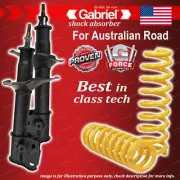 Front Gabriel Ultra Shocks + STD King Coil Springs for Subaru Forester SF5 All (for: Subaru)