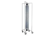 Vogue Mobile Plate Rack 84 Plates - Racking Trolleys (GK978) - GK978