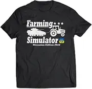 [keoStore] Farmer Simulator Tractor Pulling Tank Ukrainian Edition ds1357 T-Shirt