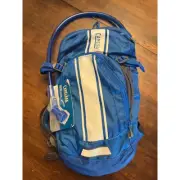 CamelBak mini M.U.L.E. hydration pack blue and white NWT 50 oz
