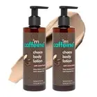 mCaffeine Deep Moisturizing Choco Body Lotion for Dry Skin (Pack of 2)