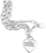 NBA Cleveland Cavaliers Heart Tag Bracelet