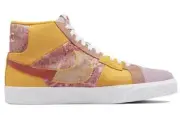 Nike SB Zoom Blazer Mid PRM Paisley Pack Sanded Gold White DM0859-700 Men's 11.5
