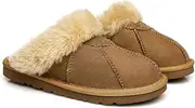 [UGG AUSTRALIAN SHEPHERD] UGG Slippers Robert Australian Sheepskin Wool Winter Home Cozy Slipper Shoes Best Gifts for Women Men